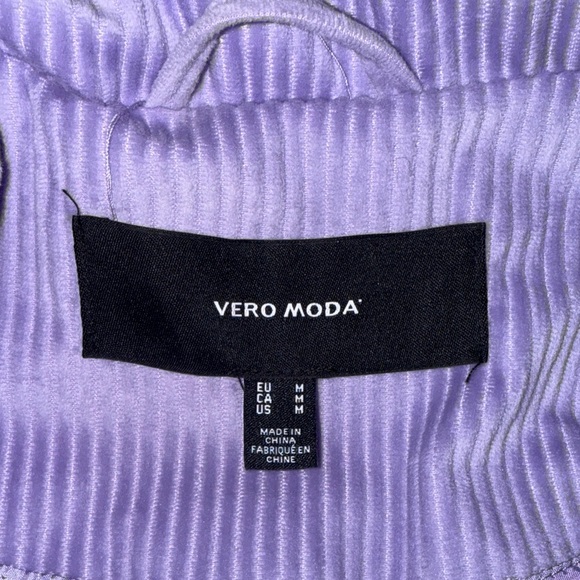Vero Moda Lavender Puffer Corduroy Jacket - Picture 2 of 6